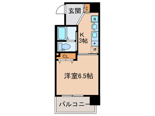 SWISS天王寺Ⅱの物件間取画像